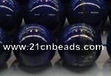 CNL1007 15.5 inches 18mm round A grade natural lapis lazuli beads