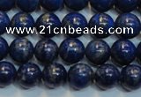 CNL1050 15.5 inches 7.5mm - 8mm round B grade natural lapis lazuli beads