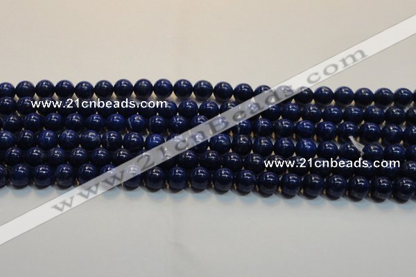 CNL1053 15.5 inches 7.5mm - 8mm round A grade natural lapis lazuli beads