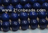 CNL1054 15.5 inches 7.5mm - 8mm round A+ grade natural lapis lazuli beads