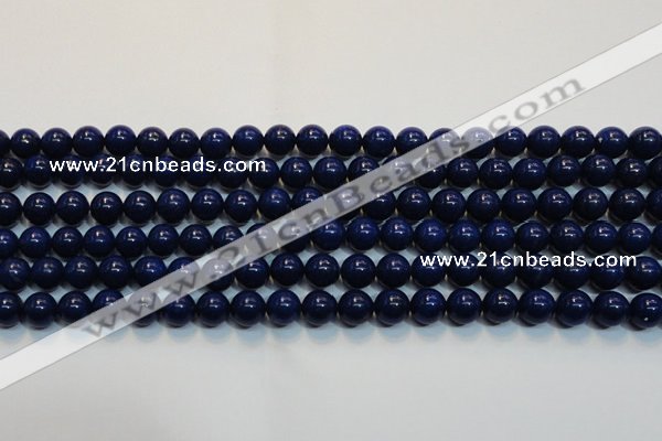 CNL1056 15.5 inches 7.5mm - 8mm round AAA grade natural lapis lazuli beads