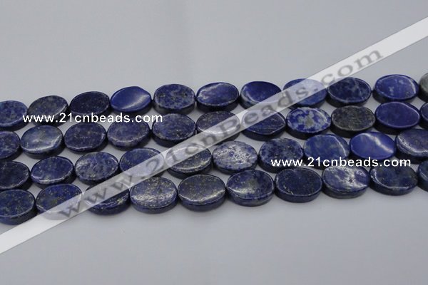 CNL1118 15.5 inches 12*16mm oval lapis lazuli gemstone beads