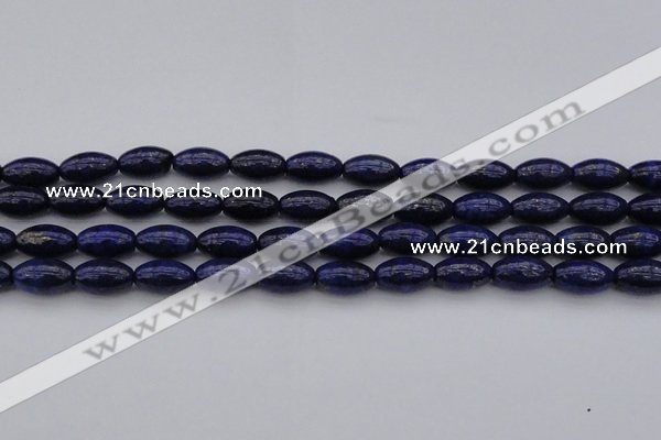 CNL1158 15.5 inches 10*16mm rice lapis lazuli gemstone beads