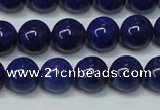 CNL1253 15.5 inches 8mm round natural lapis lazuli beads