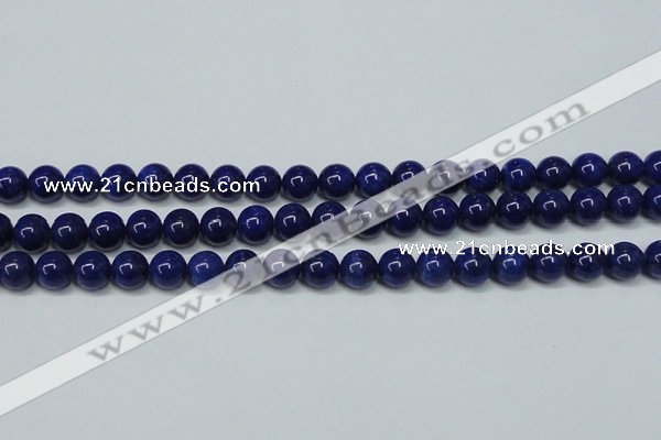 CNL1253 15.5 inches 8mm round natural lapis lazuli beads