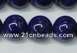 CNL1255 15.5 inches 12mm round natural lapis lazuli beads