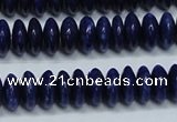 CNL1262 15.5 inches 4*10mm rondelle natural lapis lazuli beads