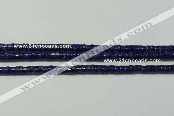 CNL1267 15.5 inches 5*8mm tyre natural lapis lazuli beads