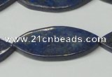 CNL1295 15.5 inches 17*44mm marquise natural lapis lazuli beads