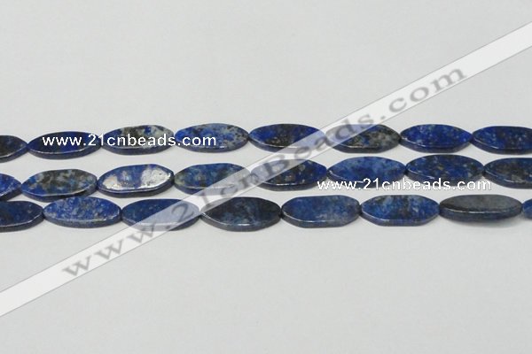 CNL1296 15.5 inches 14*30mm marquise natural lapis lazuli beads