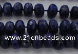 CNL1402 15.5 inches 4*6mm faceted rondelle lapis lazuli beads