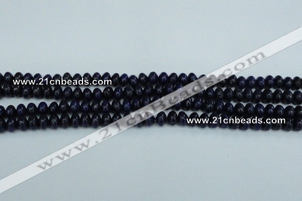 CNL1500 15.5 inches 4*6mm rondelle lapis lazuli beads wholesale