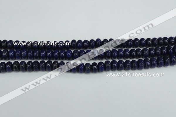 CNL1501 15.5 inches 5*8mm rondelle lapis lazuli beads wholesale