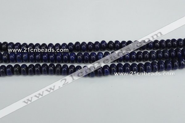 CNL1502 15.5 inches 6*10mm rondelle lapis lazuli beads wholesale