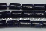 CNL1509 15.5 inches 6*10mm tube lapis lazuli beads wholesale