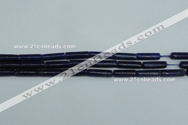 CNL1510 15.5 inches 6*20mm tube lapis lazuli beads wholesale