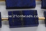 CNL1520 15.5 inches 20*30mm - 25*35mm rectangle lapis lazuli beads