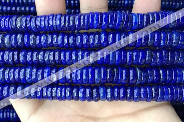 CNL1695 15.5 inches 3*9mm - 4*9mm rondelle lapis lazuli beads