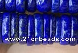 CNL1696 15.5 inches 3*10mm - 4*10mm rondelle lapis lazuli beads