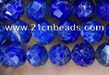 CNL1715 15.5 inches 5mm faceted round lapis lazuli beads