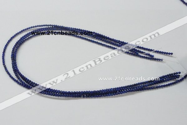 CNL200 15.5 inches 3mm round natural lapis lazuli beads wholesale