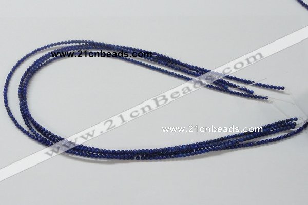 CNL200 15.5 inches 3mm round natural lapis lazuli beads wholesale