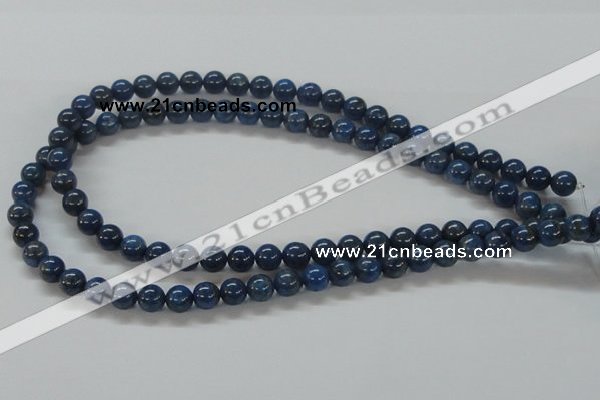 CNL208 15.5 inches 8mm round natural lapis lazuli beads wholesale