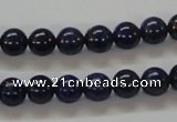 CNL209 15.5 inches 8mm round natural lapis lazuli beads wholesale