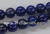 CNL216 15.5 inches 10mm round A+ grade natural lapis lazuli beads