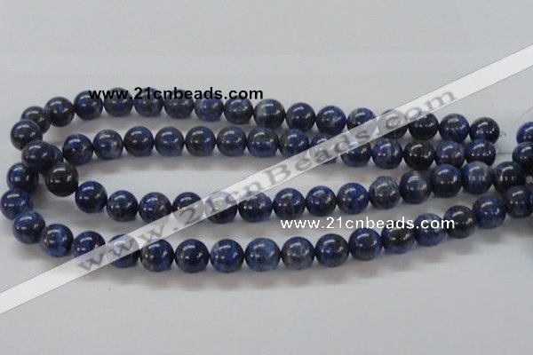 CNL218 15.5 inches 12mm round natural lapis lazuli beads wholesale