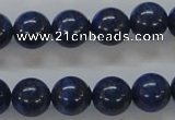 CNL220 15.5 inches 12mm round natural lapis lazuli beads wholesale
