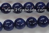 CNL223 15.5 inches 12mm round natural lapis lazuli beads wholesale