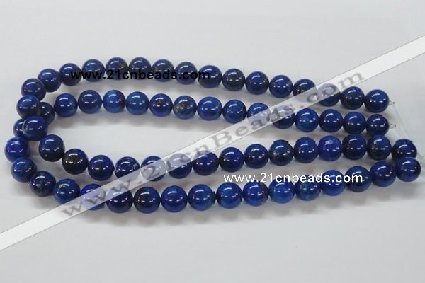 CNL225 15.5 inches 12mm round A- grade natural lapis lazuli beads