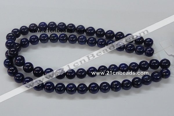 CNL226 15.5 inches 12mm round AAA grade natural lapis lazuli beads