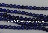 CNL400 15.5 inches 3mm round natural lapis lazuli gemstone beads