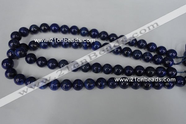 CNL406 15.5 inches 12mm round natural lapis lazuli gemstone beads