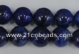 CNL407 15.5 inches 14mm round natural lapis lazuli gemstone beads