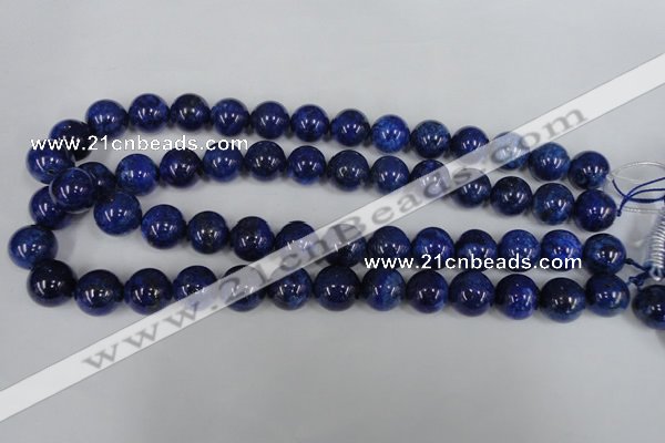 CNL407 15.5 inches 14mm round natural lapis lazuli gemstone beads