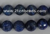 CNL416 15.5 inches 12mm faceted round natural lapis lazuli gemstone beads