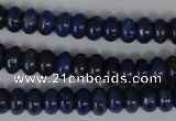 CNL422 15.5 inches 5*8mm rondelle natural lapis lazuli gemstone beads