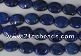 CNL478 15.5 inches 8*10mm oval natural lapis lazuli gemstone beads