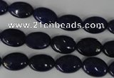 CNL479 15.5 inches 8*12mm oval natural lapis lazuli gemstone beads