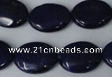 CNL484 15.5 inches 15*20mm oval natural lapis lazuli gemstone beads