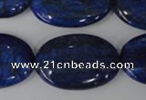 CNL486 15.5 inches 20*30mm oval natural lapis lazuli gemstone beads