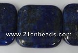 CNL518 15.5 inches 30*30mm square natural lapis lazuli gemstone beads