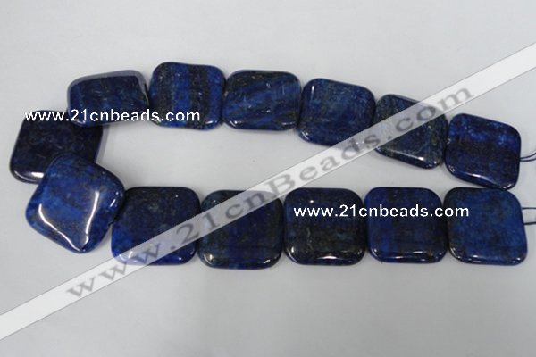 CNL518 15.5 inches 30*30mm square natural lapis lazuli gemstone beads