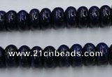 CNL612 15.5 inches 6*10mm rondelle natural lapis lazuli gemstone beads