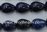 CNL618 15.5 inches 13*18mm teardrop natural lapis lazuli gemstone beads