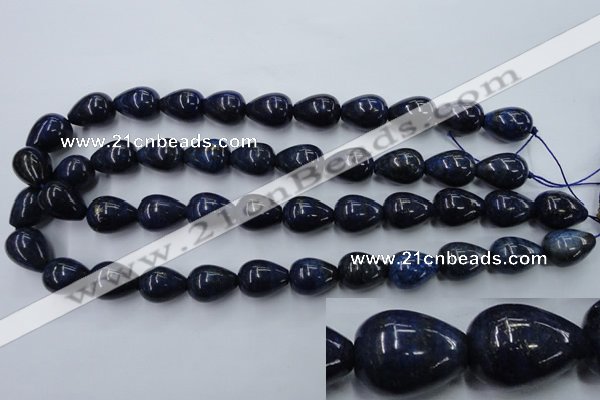 CNL618 15.5 inches 13*18mm teardrop natural lapis lazuli gemstone beads