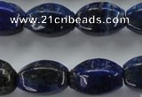 CNL637 15.5 inches 13*19mm star fruit shaped natural lapis lazuli beads